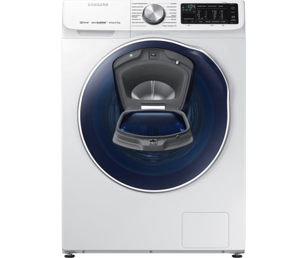 De WD90N642OOW is voorzien van de AddWash functie: voeg ook na het begin van het programma nog snel een kledingstuk toe