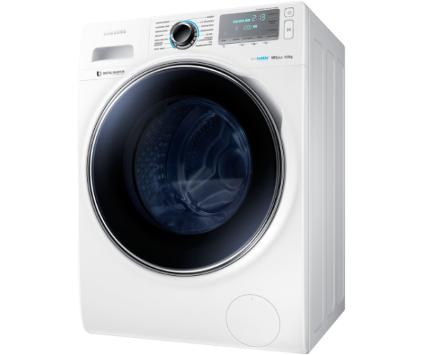 De Samsung WW90H7600EW is uitgerust met EcoBubble