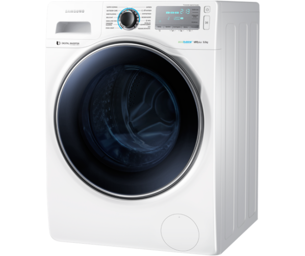 De Samsung WW90H7600EW kan tot 1600 toeren per minuut