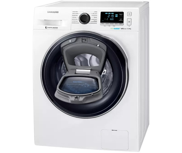 Met de AddWash functie is het mogelijk om wasgoed ook tijdens het programma toe te voegen
