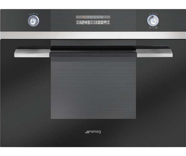 Smeg SC45VNE2 stoomoven zwart
