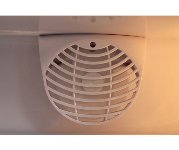 Praktisch is de ventilator bovenin het koelgedeelte. Dankzij deze dynamische koeling is de temperatuur overal gelijk verdeeld