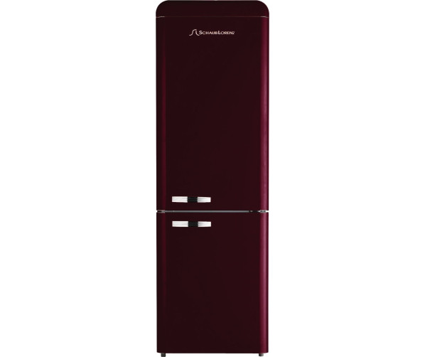 Schaub Lorenz DBF19060R-8168 koelkast bordeaux rood