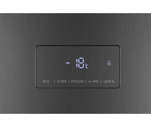 Schneider SCCA274NFDAX vrieskast - no frost - blacksteel