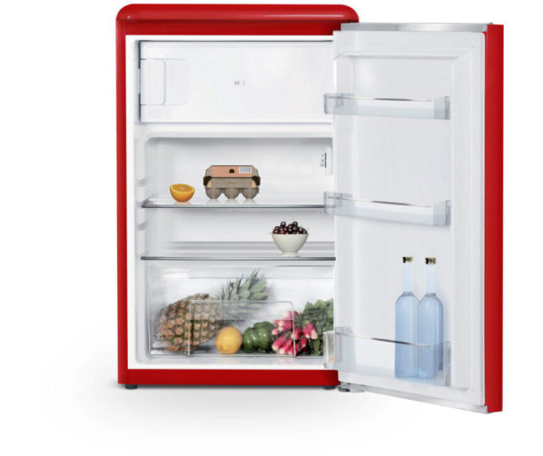 Schneider SCTT115VR retro jaren 50 koelkast - rood