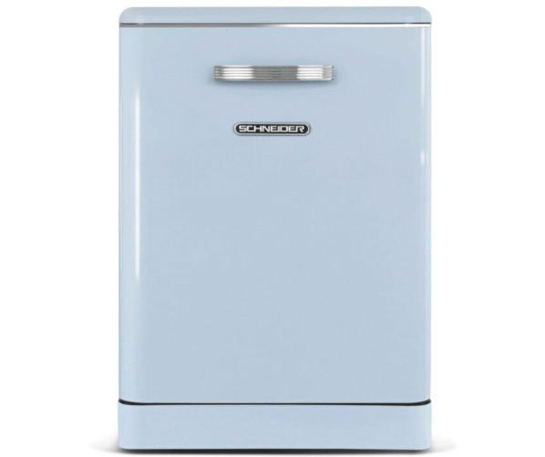 Schneider SDW1444VBL retro jaren 50 vaatwasser - blauw