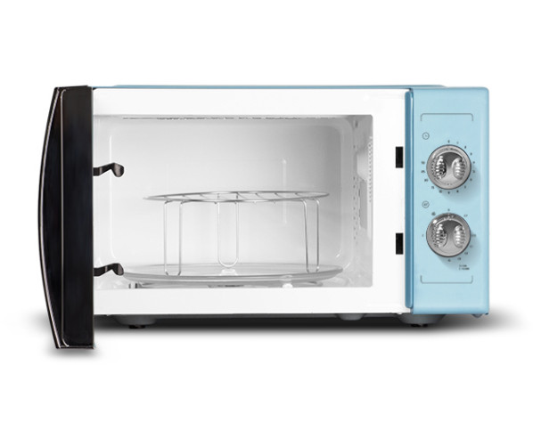 Schneider SMW23VMBL retro jaren 50 magnetron - met grill - blauw