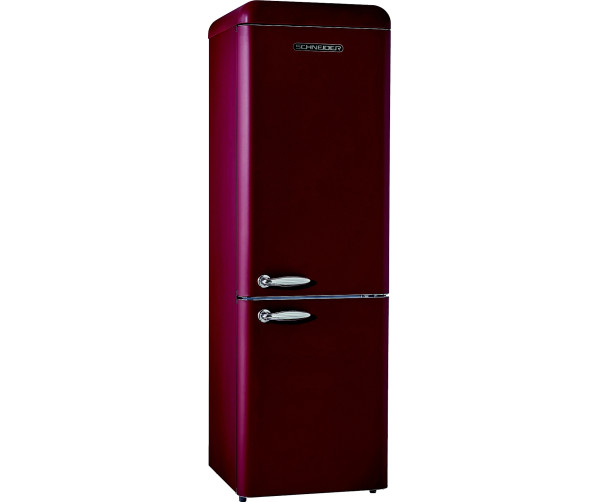 Schneider SL250R CB A++ mat rood koelkast