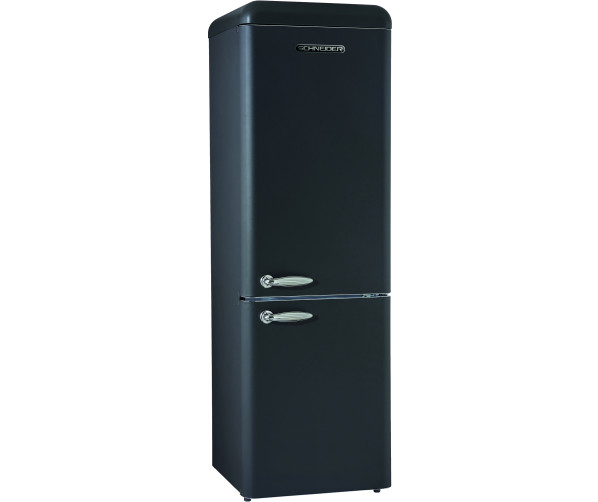 Schneider SL300B CB A++ NF mat zwart koelkast