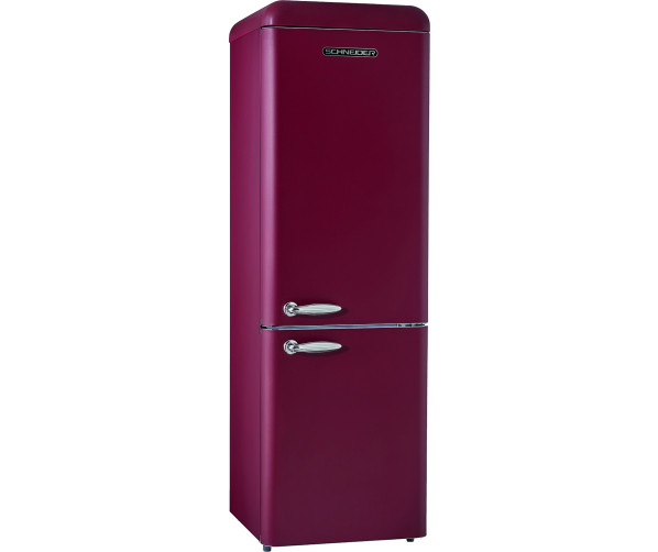 Schneider SL300R CB A++ NF mat rood koelkast