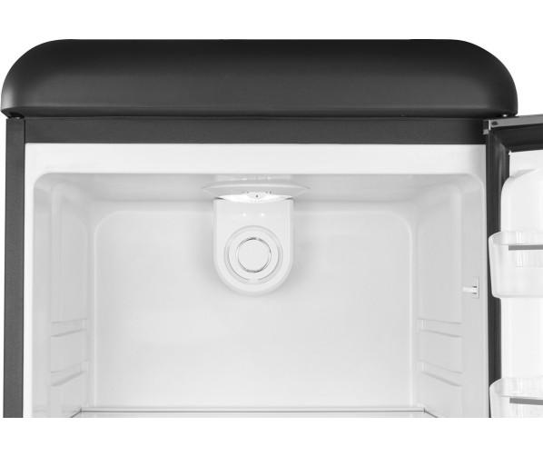 Schneider SCCL329VB retro jaren 50 koelkast - zwart