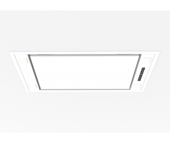 Senza Nome Zefiro Xclusief W inbouw plafond afzuigkap - wit