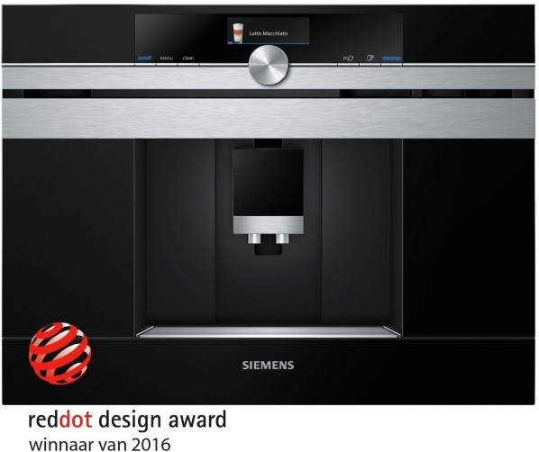 Siemens CT636LES6 rvs inbouw koffiemachine