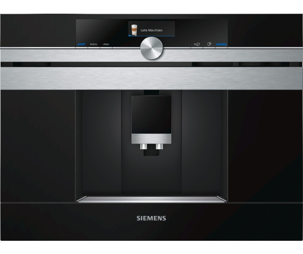 Siemens CT636LES6 rvs inbouw koffiemachine