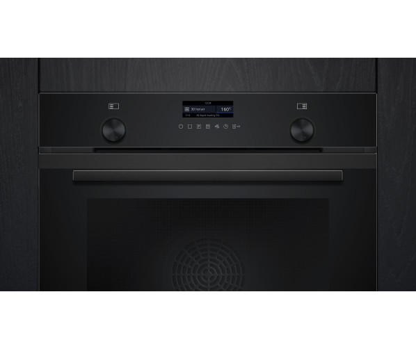 Siemens HB279GBB3 inbouw oven - blacksteel