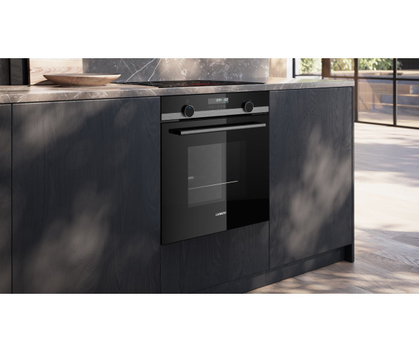 Siemens HB578HBS7 inbouw oven met pyrolyse - Zwart