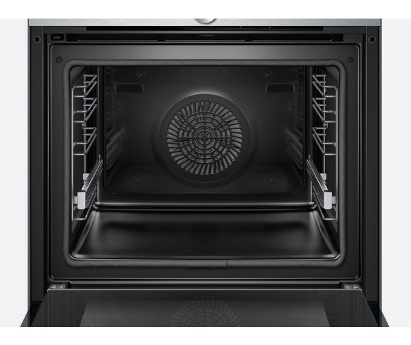 Foto van de binnenzijde van de Siemens HB673G0S1 inbouw oven