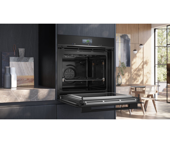 Siemens HM776GNB1F inbouw oven met magnetron - nis 60 cm