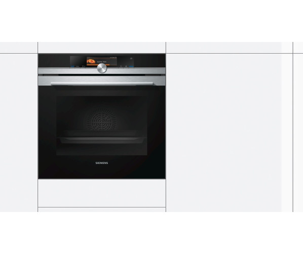 Siemens HS658GXS6 rvs inbouw combi-stoomoven