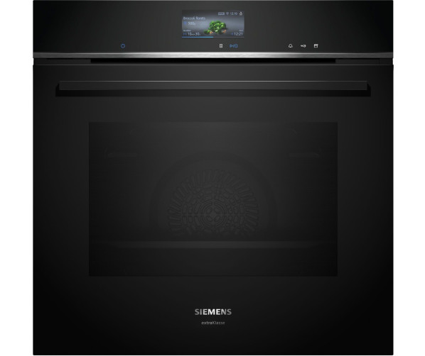 Siemens HS736GDB1 extraKlasse inbouw combi-stoomoven - zwart glas