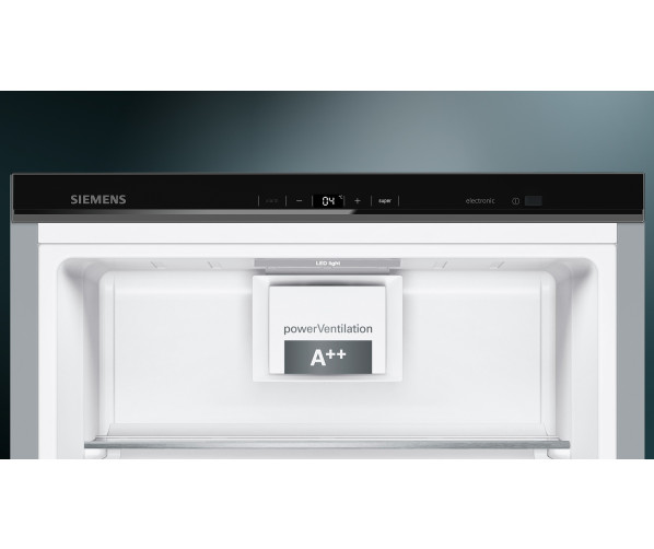 Siemens KS36VAX3P blacksteel koelkast