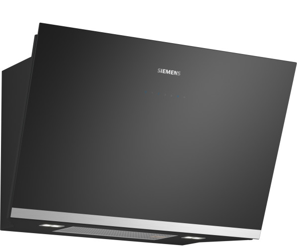 Siemens LC81JAN60 schuine anti-hoofdstoot afzuigkap - zwart