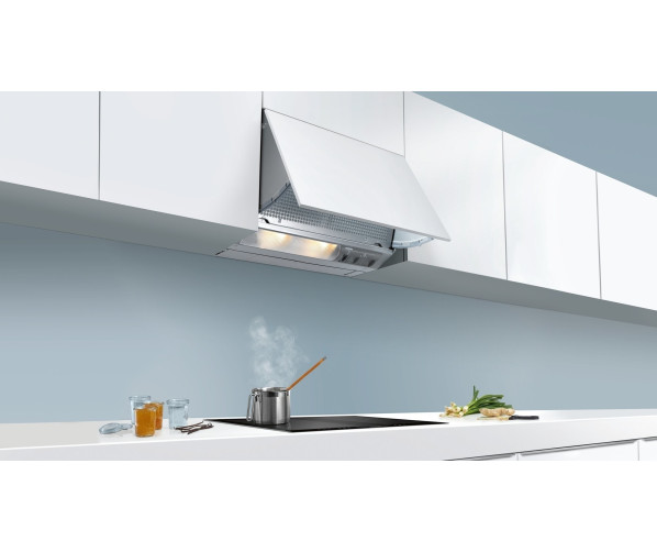 Siemens LE67130 geintegreerd zilver afzuigkap