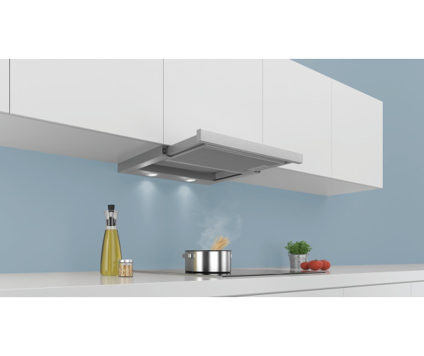 Siemens LI64LA520 vlakscherm zilver afzuigkap