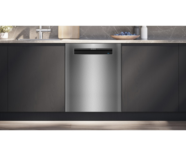 Siemens SN15ES06CS onderbouw vaatwasser - blacksteel