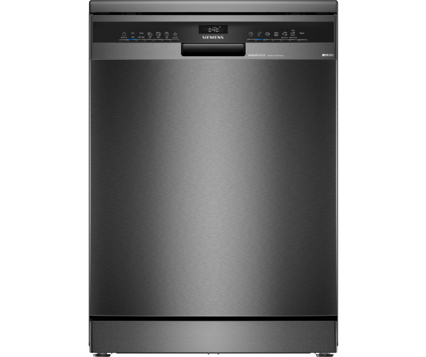 Siemens SN25ZC06CF vrijstaande vaatwasser - blacksteel