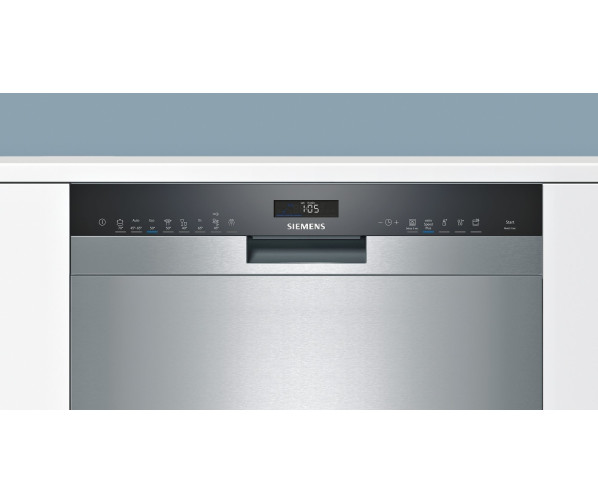 Siemens SN458S02ME vaatwasser onderbouw rvs