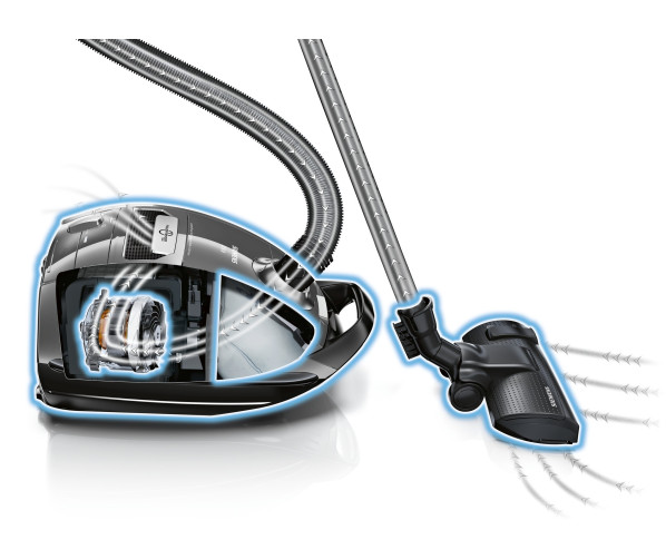 Siemens VSZ5SEN3 blauw stofzuiger