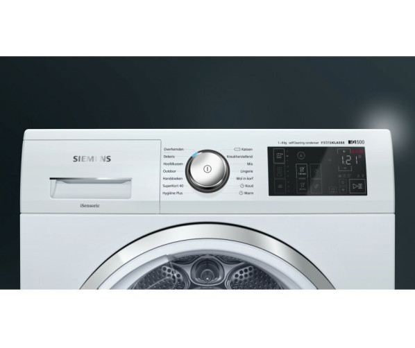 Siemens WT7U4691NL warmtepomp droger - 8 kg.