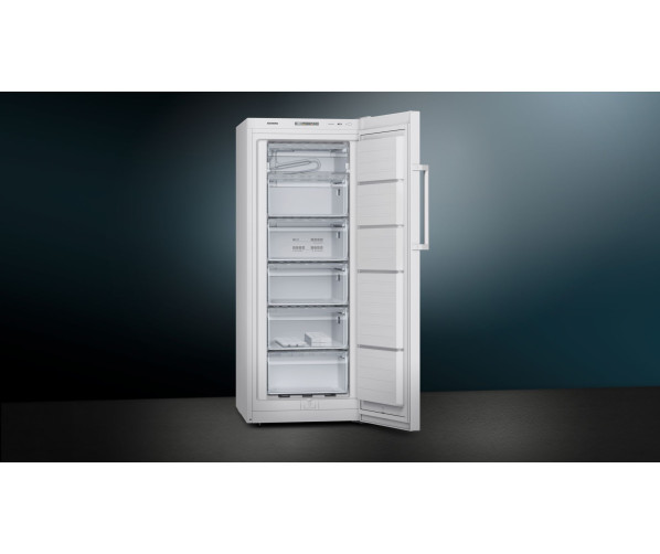 Siemens GS24VVWEV vrieskast wit - 146 cm hoog