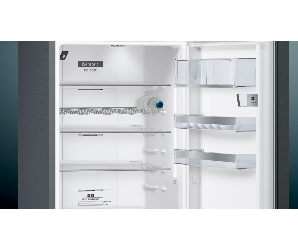 Siemens KG39NHXEP blacksteel koelkast met HomeConnect