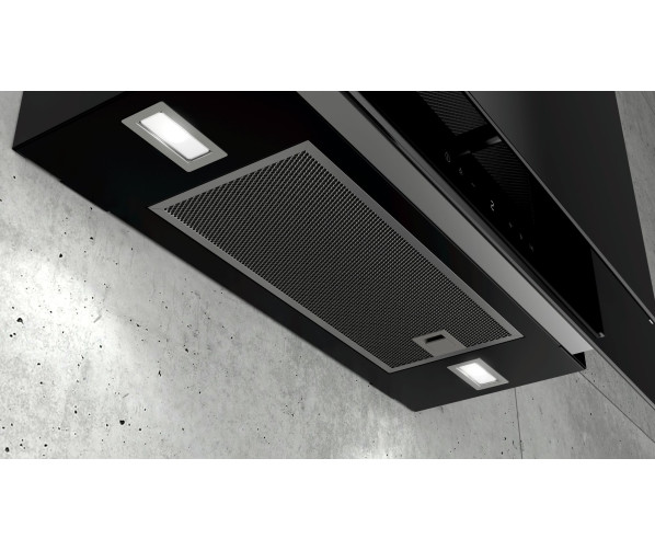 Siemens LC97FLP60 verticale wandmodel afzuigkap met randafzuiging - zwart 
