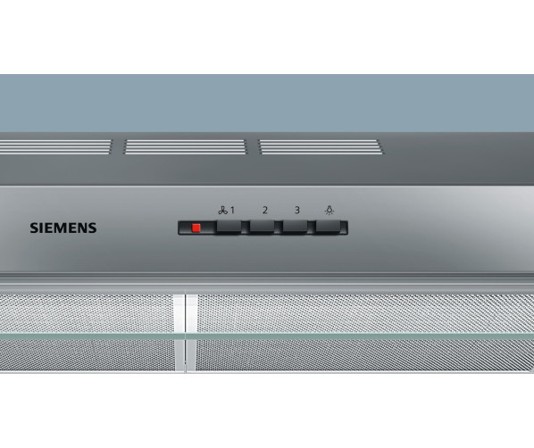 Het bedieningspaneel van de Siemens LU17153 afzuigkap onderbouw