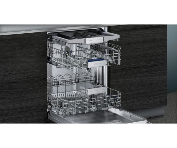 Siemens SX658X04UE verhoogde inbouw vaatwasser met besteklade