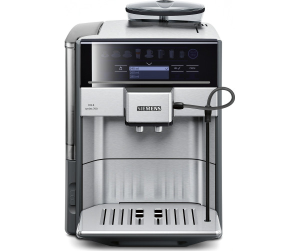 De Siemens TE607203RW koffiemachine rvs is geschikt voor alle soorten koffie in alle soorten koppen