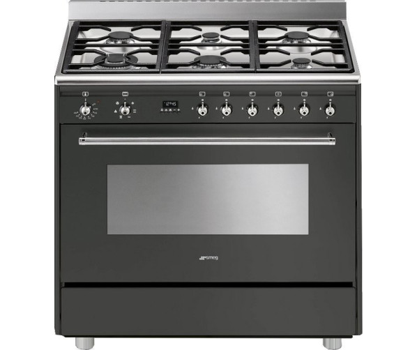 Smeg DS96MFA7 fornuis antraciet