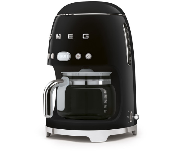 Smeg DCF01BLEU zwarte koffiemachine