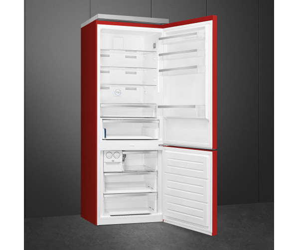 Smeg FA490RR5 koelkast - rood - Portofino