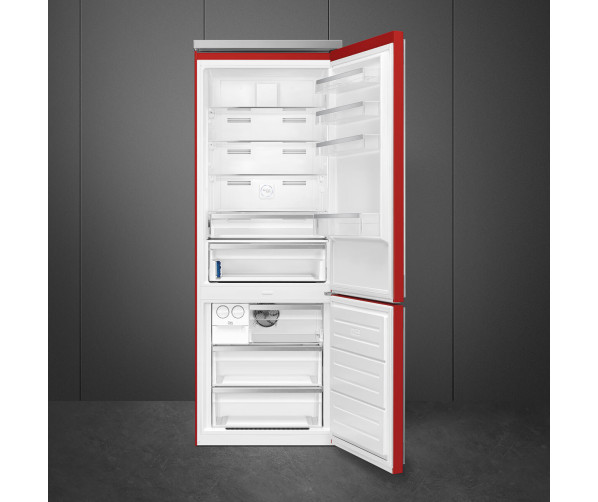 Smeg FA490RR5 koelkast - rood - Portofino
