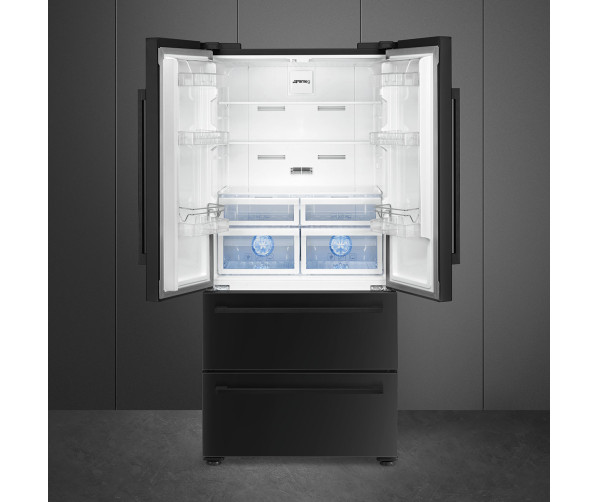 Smeg FQ55FNDF french-door koelkast - zwart