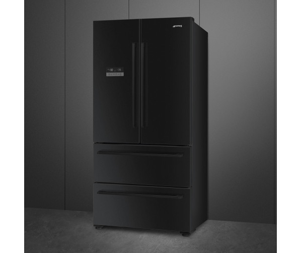 Smeg FQ55FNDF french-door koelkast - zwart
