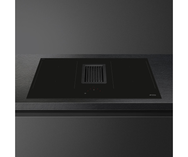 Smeg HOBD482D inbouw inductie kookplaat met afzuiging