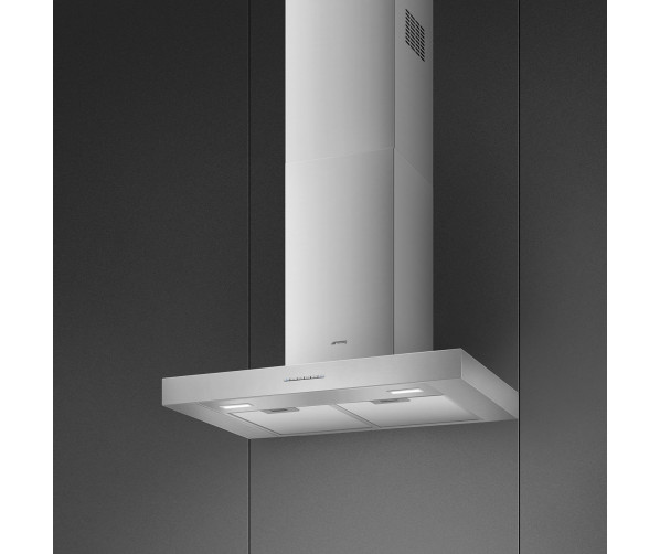 Smeg KBT700XE wand afzuigkap - 70 cm. breed blokmodel