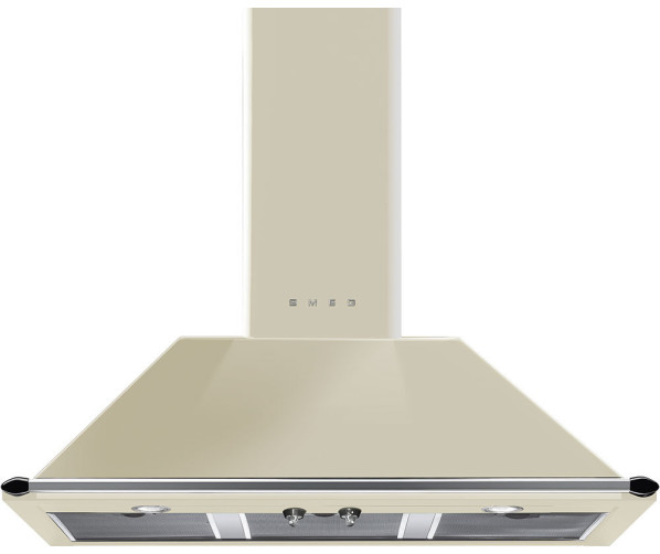 Smeg KT100PE wand afzuigkap crème - 100 cm breed - Victoria serie