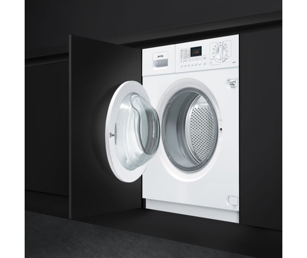 Smeg LSTA147 inbouw was/droogcombinatie