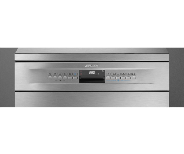 Smeg LVS432XIN vrijstaande vaatwasser - roestvrijstaal - 45 dB